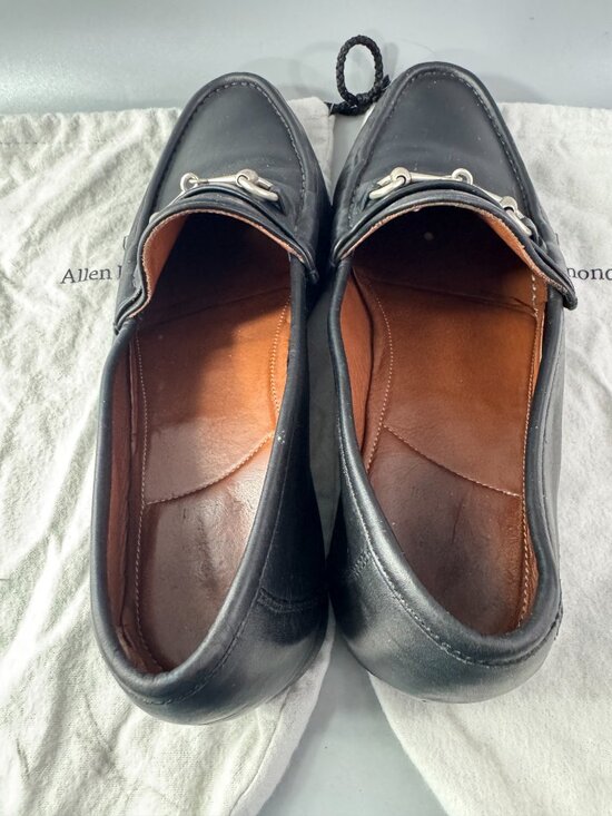 Allen Edmonds Verona II Bit Loafer in Black, Men\'s Size 10 1/2 D main image 15